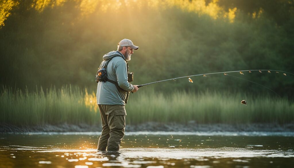 Catching carp on the fly