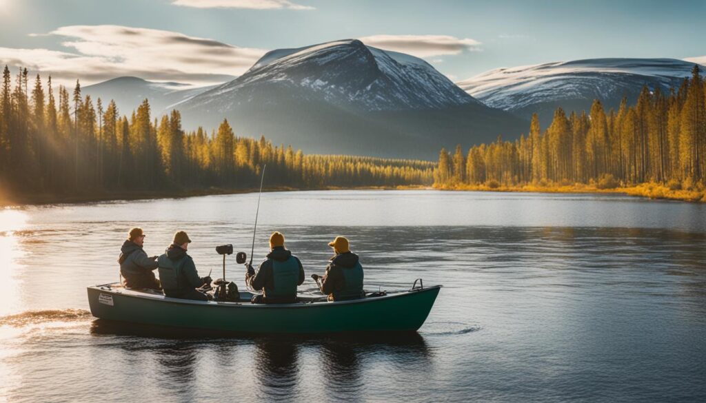 Lapland fishing trips