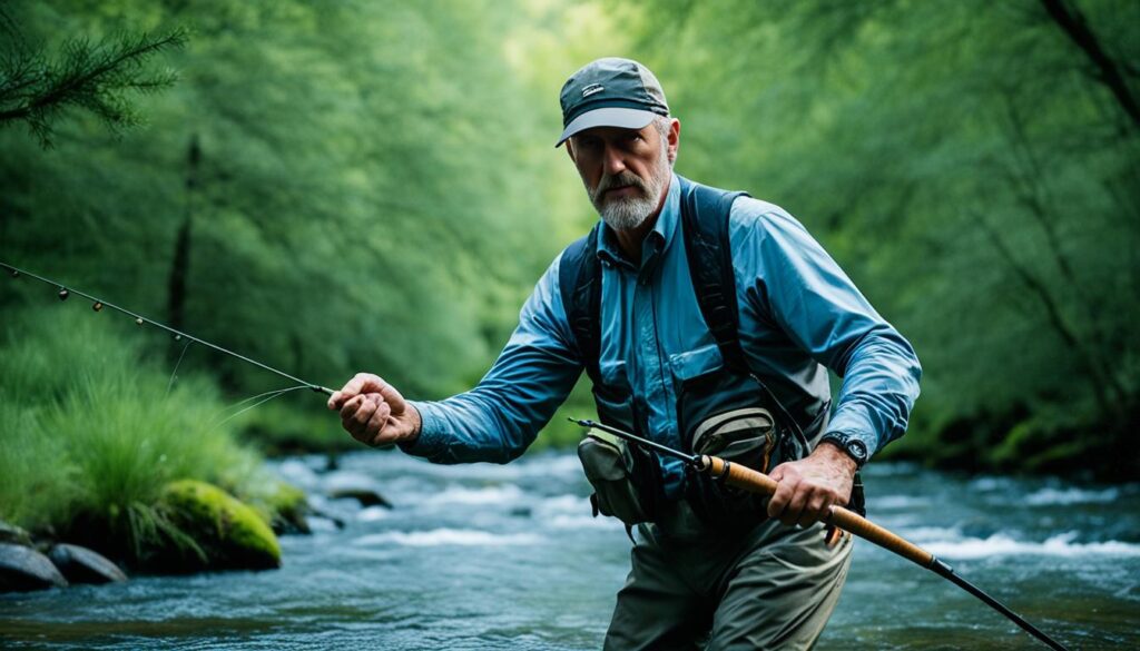 Positioning and Casting Techniques for Swing Fishing