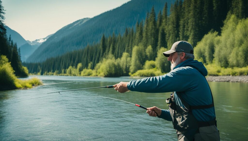 Steelhead fishing in British Columbia