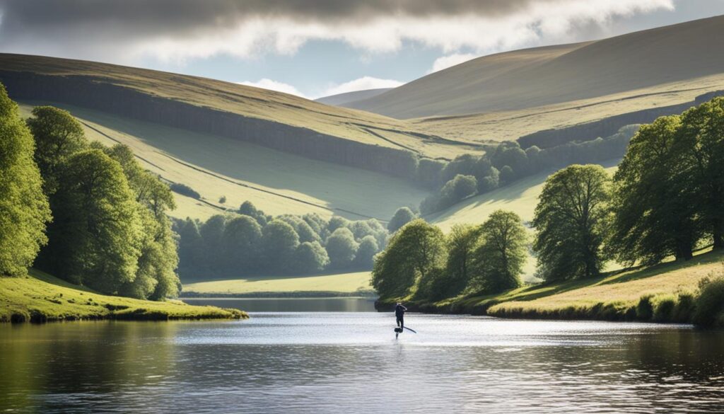 Trout fishing in the Yorkshire Dales