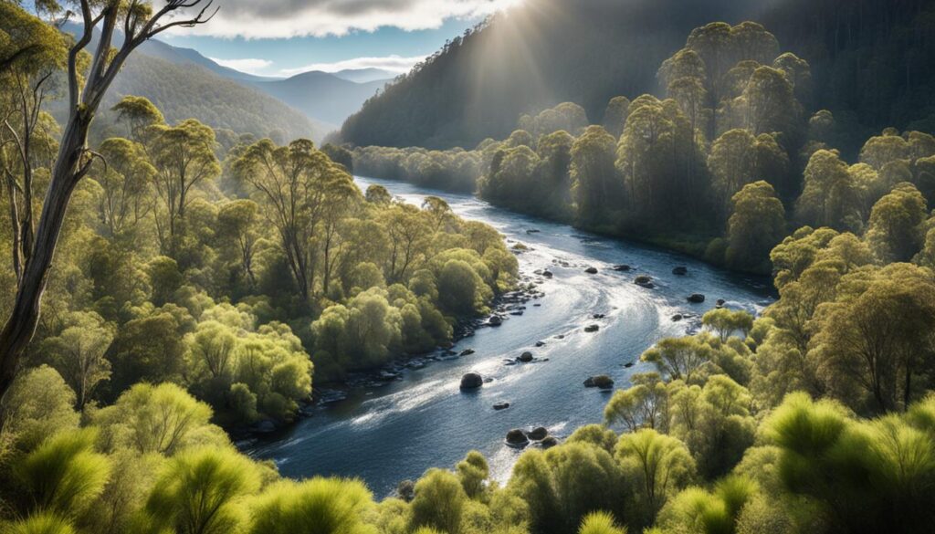 fishing Tasmania rivers