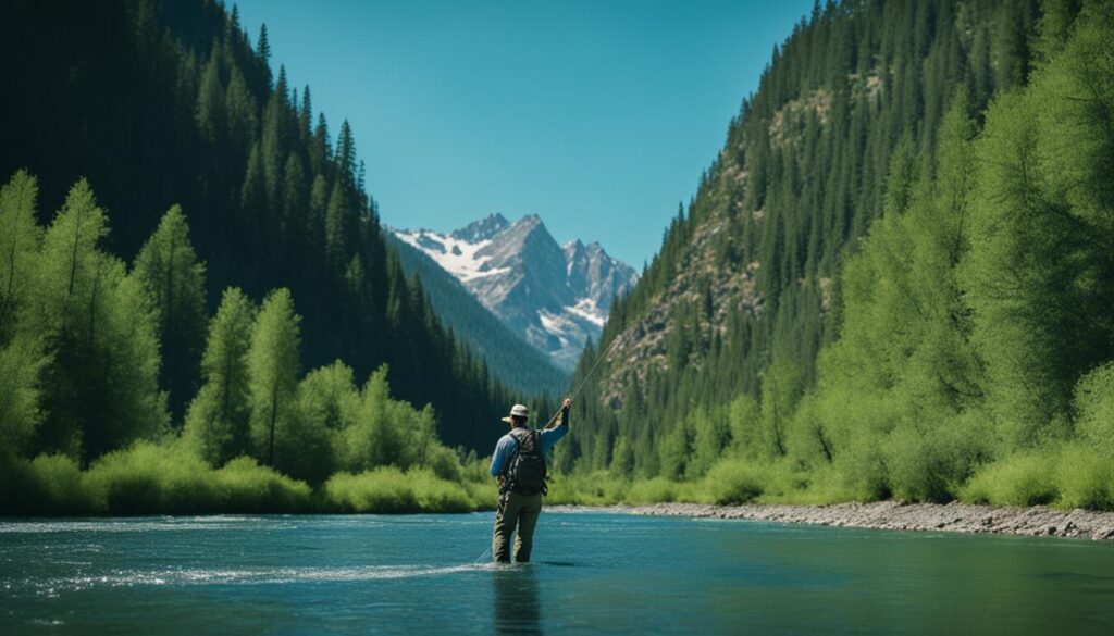 fly fishing in Alaska