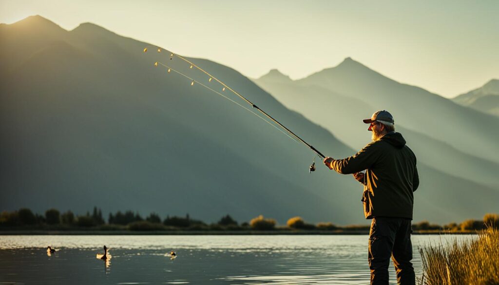 fly fishing in lakes and ponds