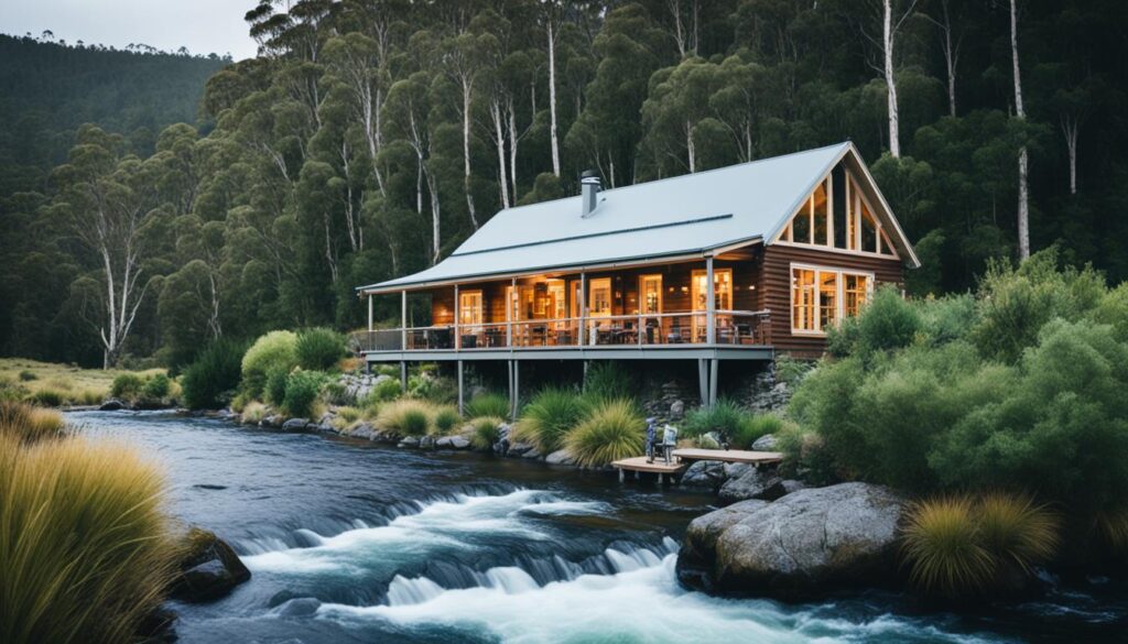 fly fishing lodges Tasmania